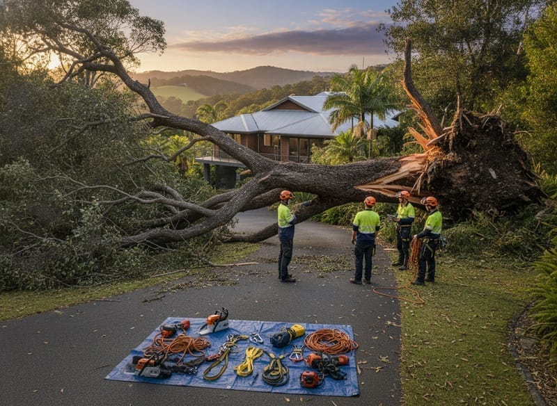 Emergency Tree Removal performed by Melville Arborist in the Melville